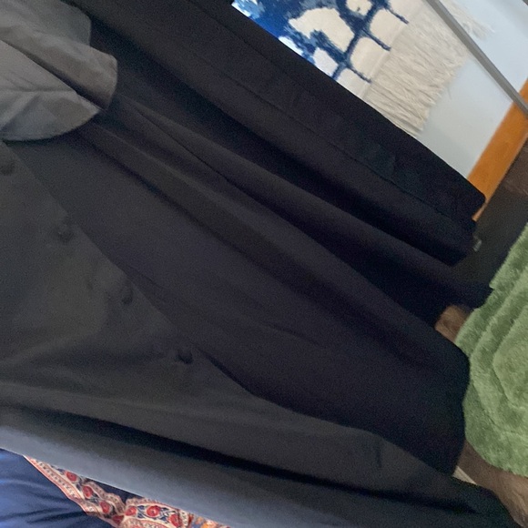 🧥IVY Robes 54 long black robe/jacket NWOT - Picture 7 of 16